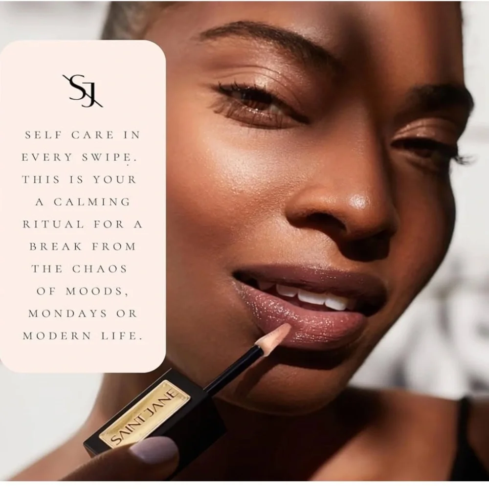 Saint Jane Clean Luxury Lip Oil in Nectar - Floral Infused - .15 oz